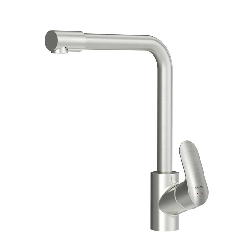 смеситель для кухни am.pm like f8005711 сатин