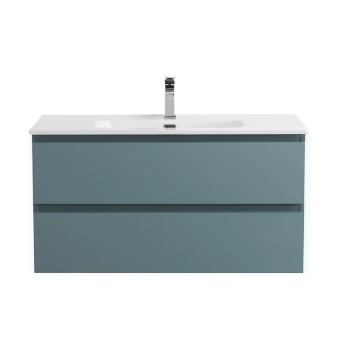 тумба подвесная belbagno kraft-900-2c-so-ao голубой