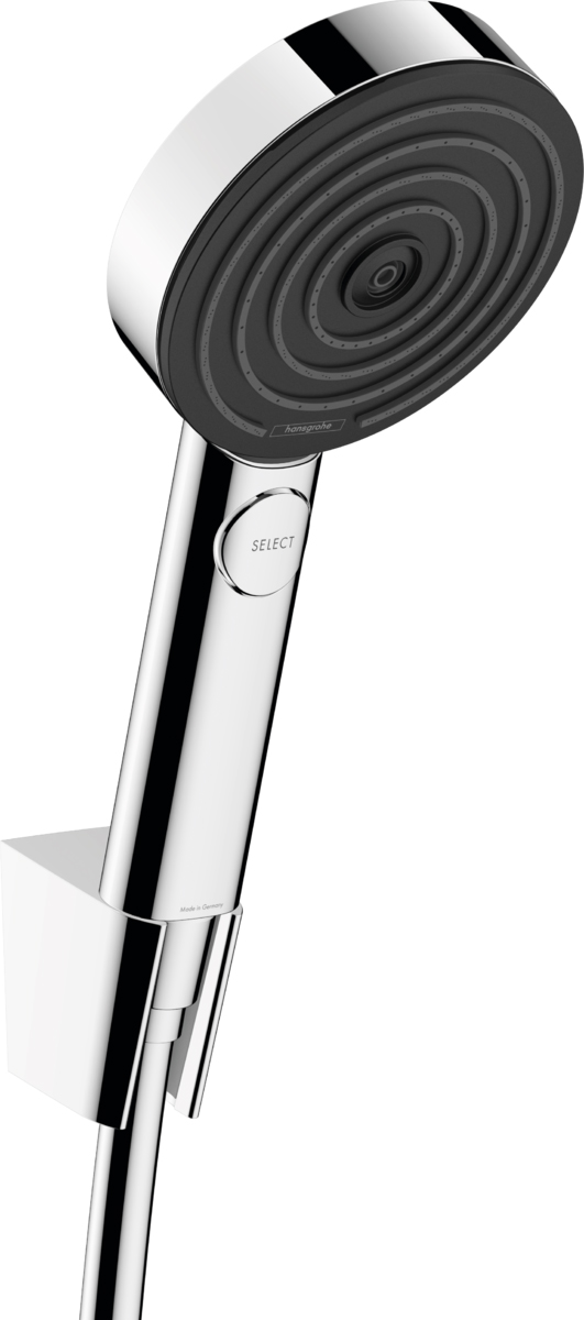 душевой гарнитур hansgrohe pulsify 105 3 jet 24302000 хром