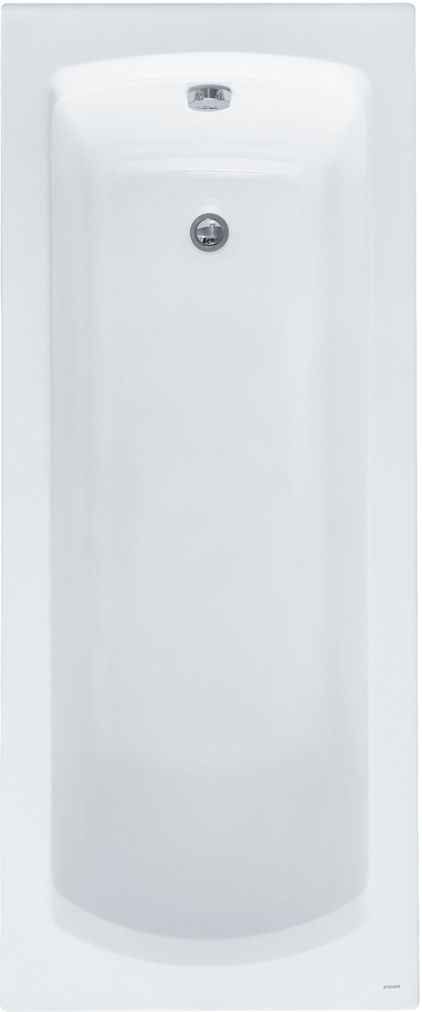 ванна акриловая santek монако xl 170x75