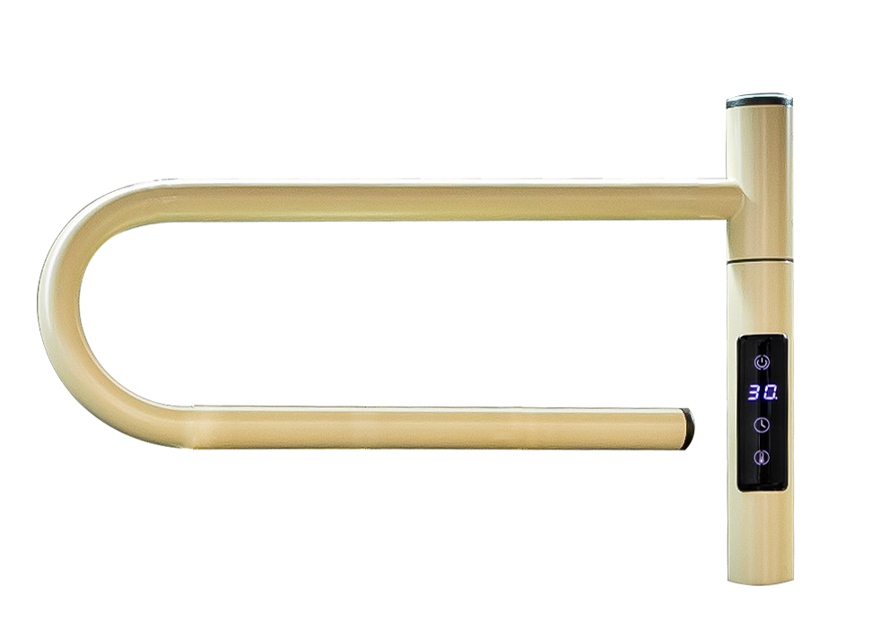 полотенцесушитель электрический gloss & reiter smart тип.e2 l.39x25.r1 myap  ivory (таймер)
