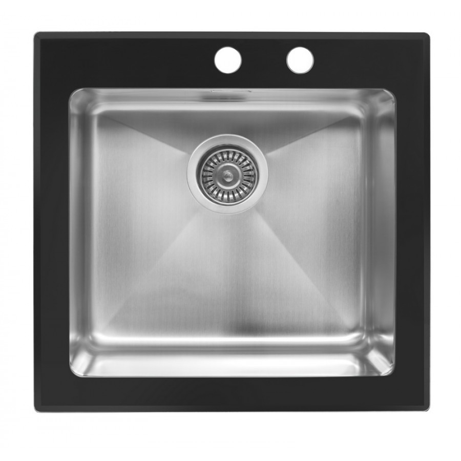 кухонная мойка zorg gs 5553 bl 55x53