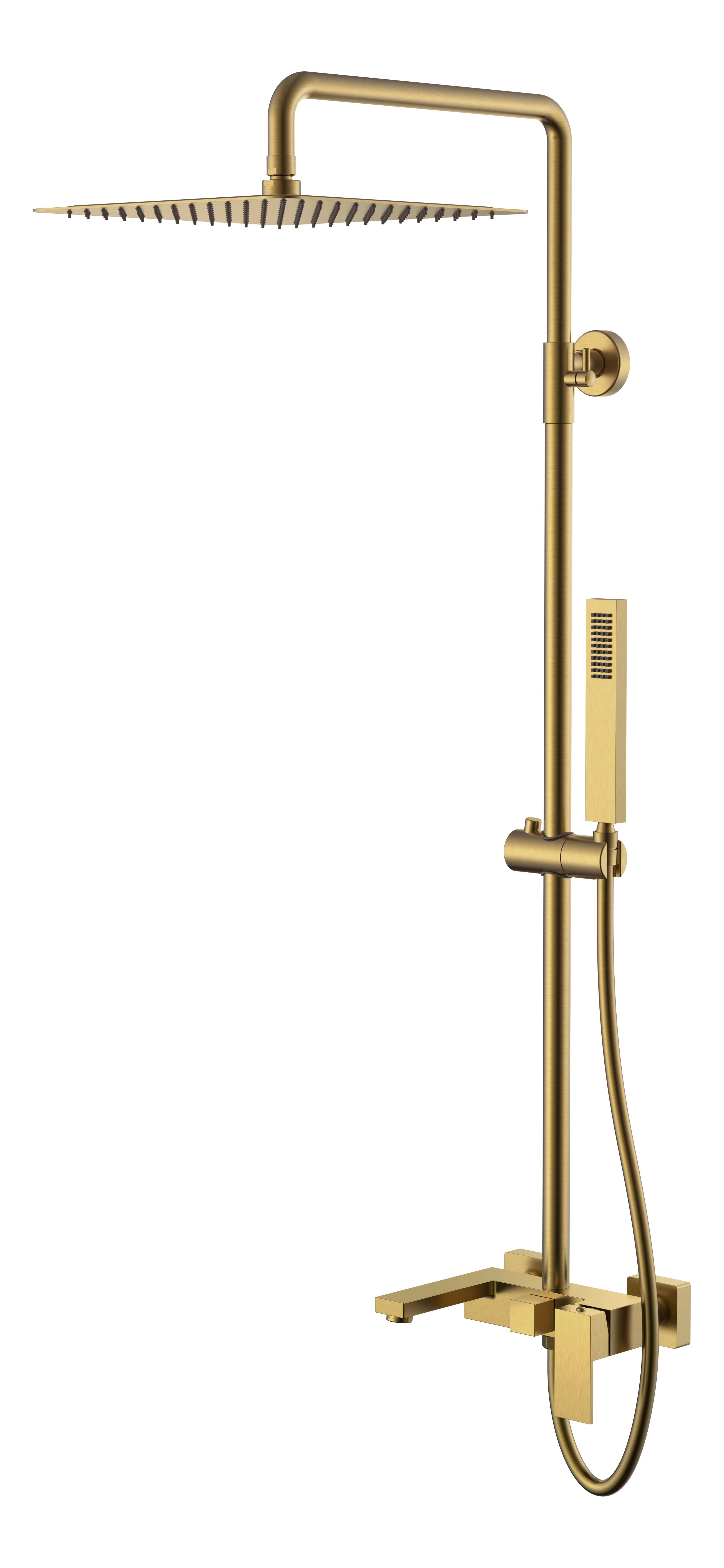 душевая стойка boheme qubic bronze 478-br бронза