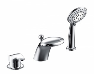 смеситель на борт ванны bravat f5140197cp-1-rus