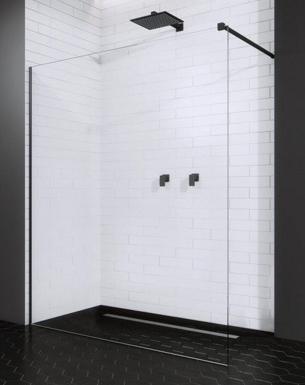 душевой уголок radaway walk-in modo new black ii 150