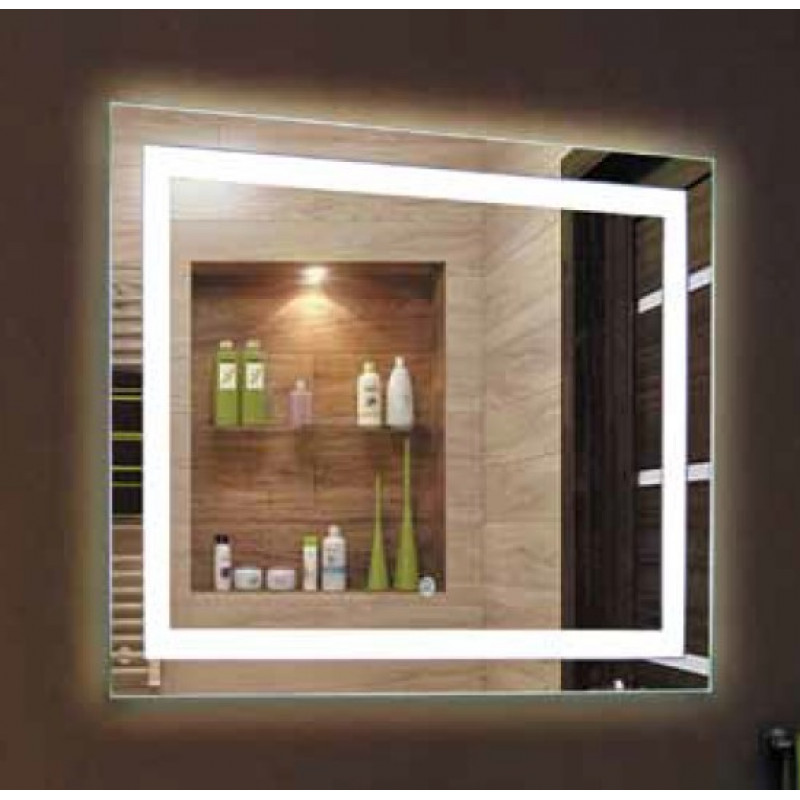 зеркало relisan doris 100x70 с led-подсветкой