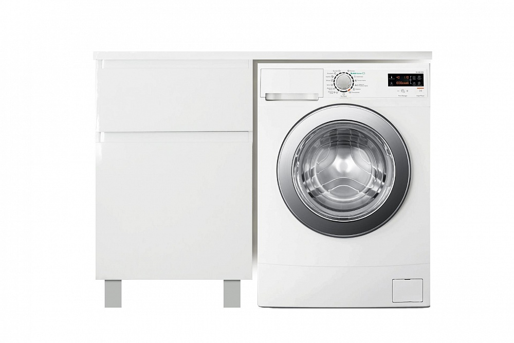 тумба напольная с умывальником эстет dallas luxe 105x48,2 (2 ящика) левая