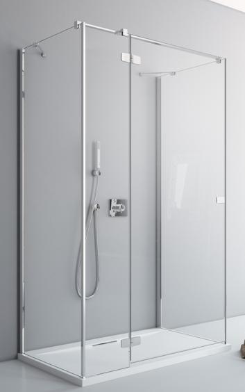 душевой уголок radaway fuenta new kdj+s 90x90 прозрачное/хром
