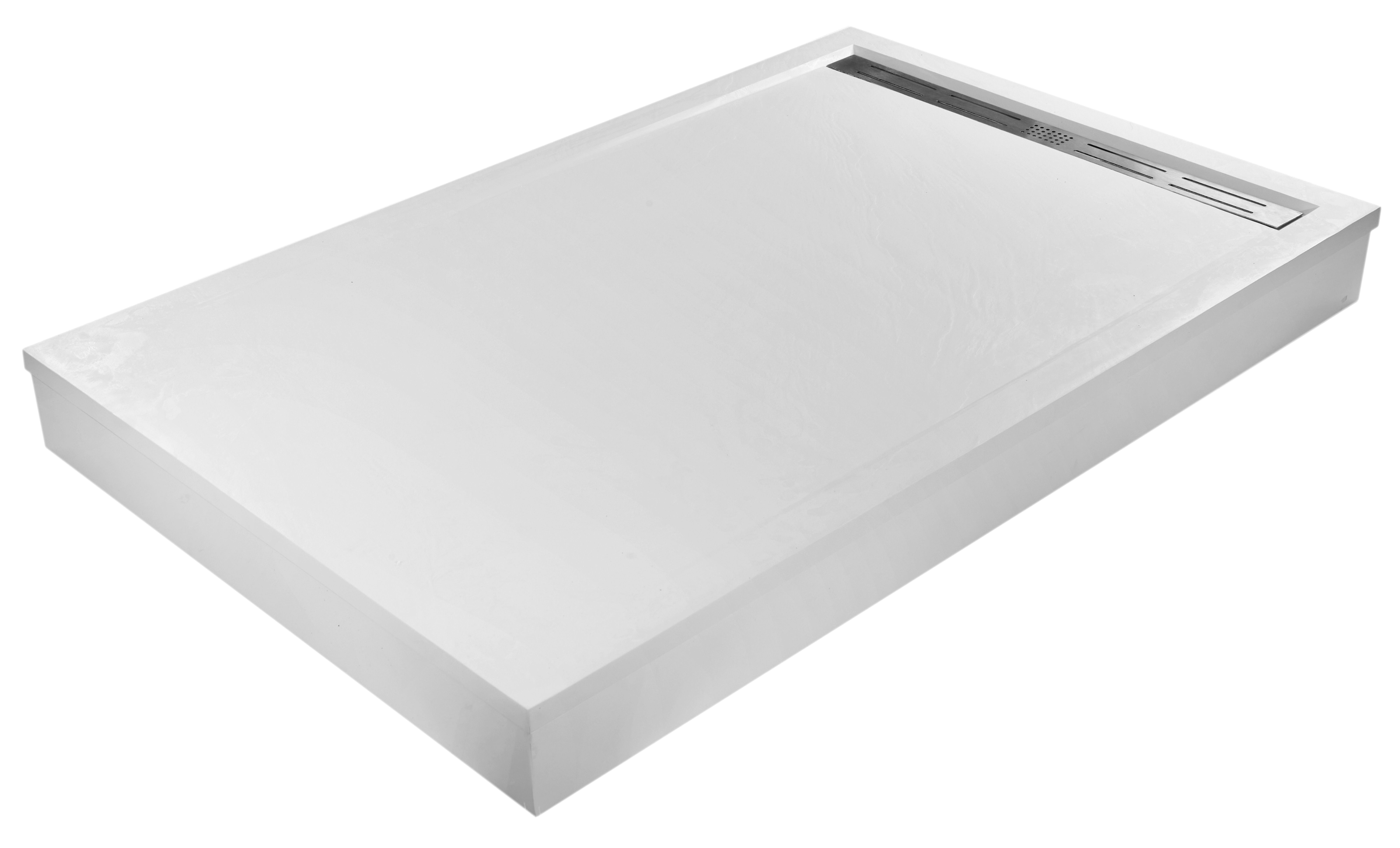 душевой поддон welt-wasser ww trs 14090 stone-wt 140x90x3 белый