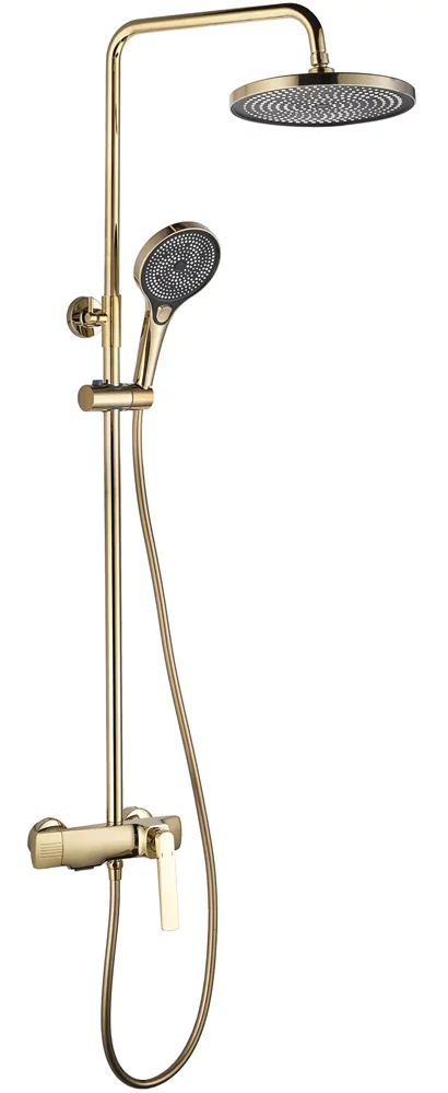душевая стойка rea rebel gold rea-p2413 золото