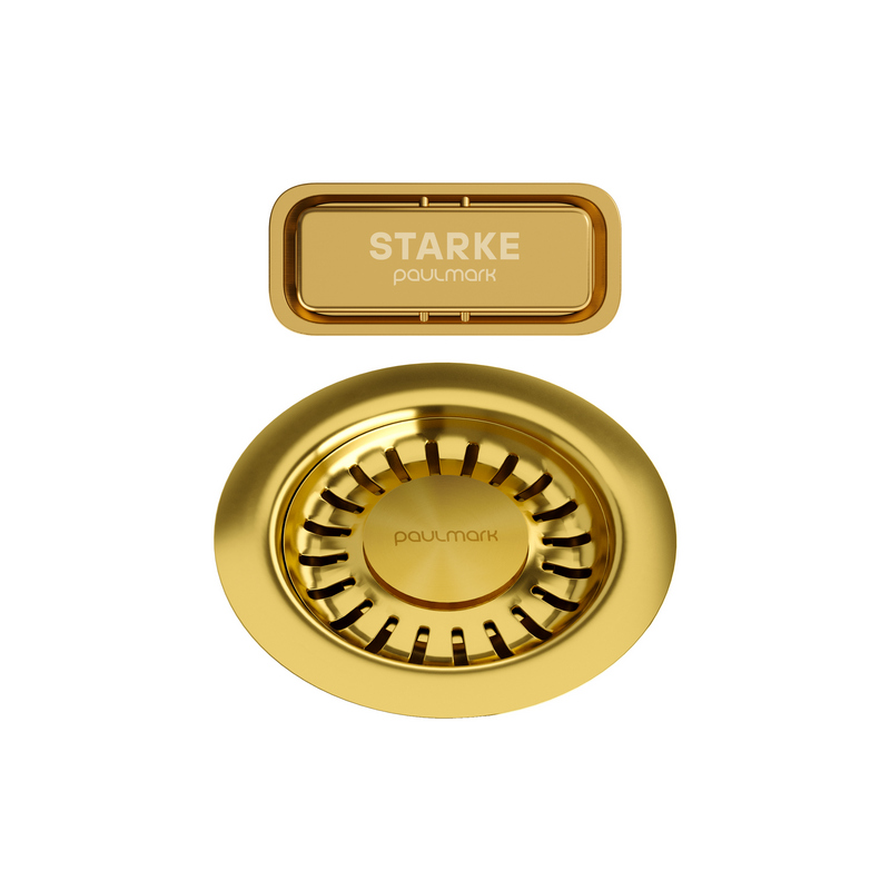 слив с овальным переливом paulmark pm6024-bg брашированное золото