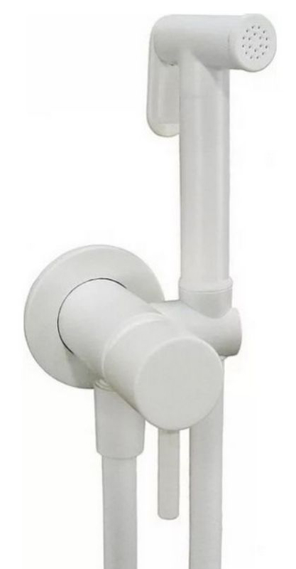 смеситель для биде paffoni tweet round mix zdup110bo (белый)