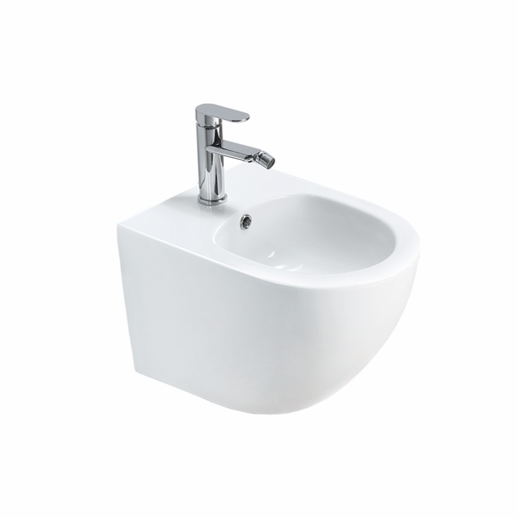 биде подвесное vincea globo vb1-14s 37x48 белый