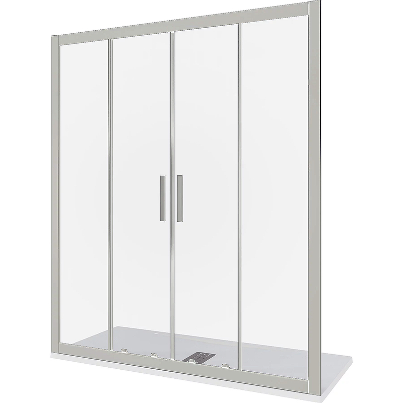 душевая дверь gooddoor cofe wtw-td-170-c-ch 170x190 прозрачное стекло / профиль хром