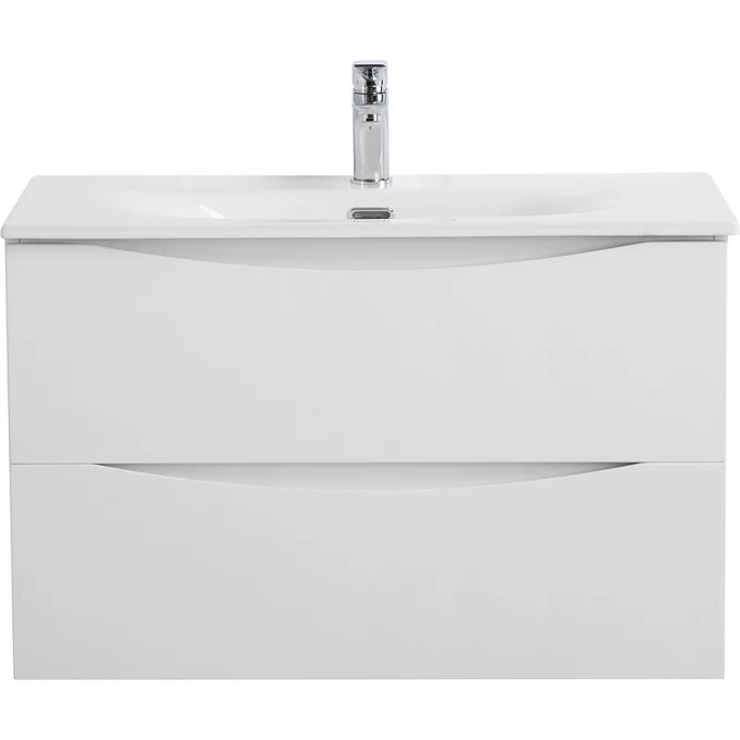 тумба подвесная belbagno marino-cer-mini-800-2c-so-bo-p белый матовый