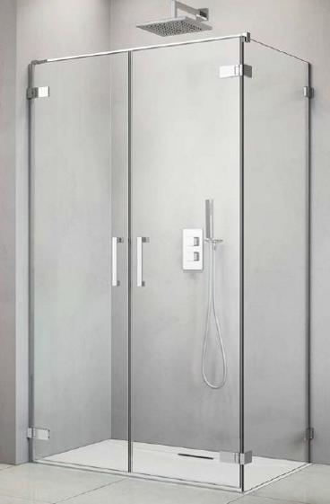 душевой уголок radaway arta dwd+s 120x80 прозрачное/хром