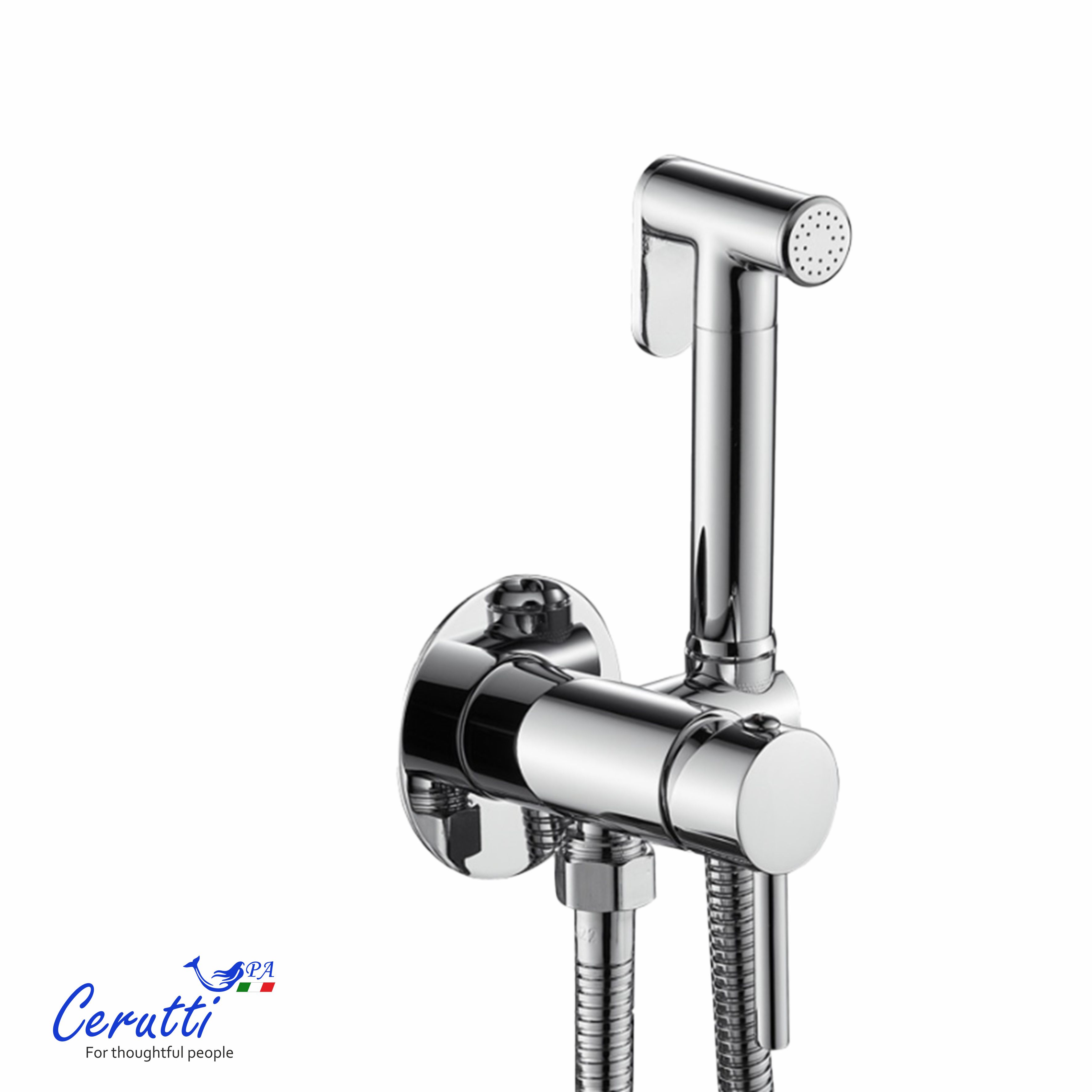 смеситель для биде ceruttispa braies sh ct12119 хром