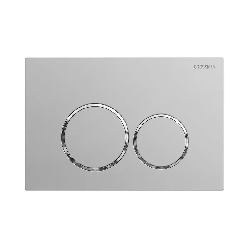 кнопка смыва grossman galaxy 700.k45.01.110.110 хром матовый