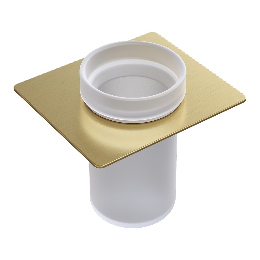 стакан для зубных щеток boheme space matt gold 10966-mg-tum матовое золото