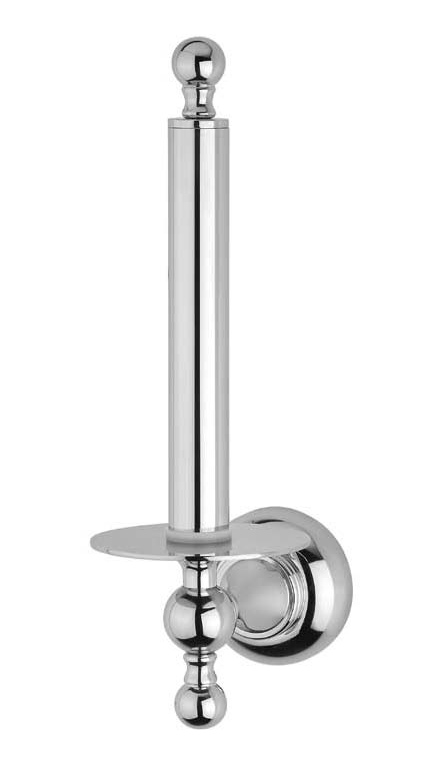 держатель туалетной бумаги вертикальный cezares aphrodite-th042-01-m хром