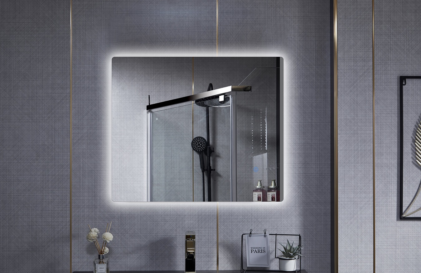 зеркало roxen pure 510175-80af 80x70 с подсветкой