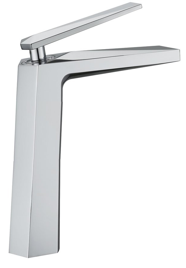 смеситель для умывальника высокий boheme venturo 372 хром