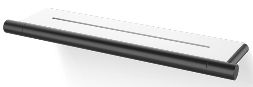 полка для душа decor walther bar da 863860 черный матовый