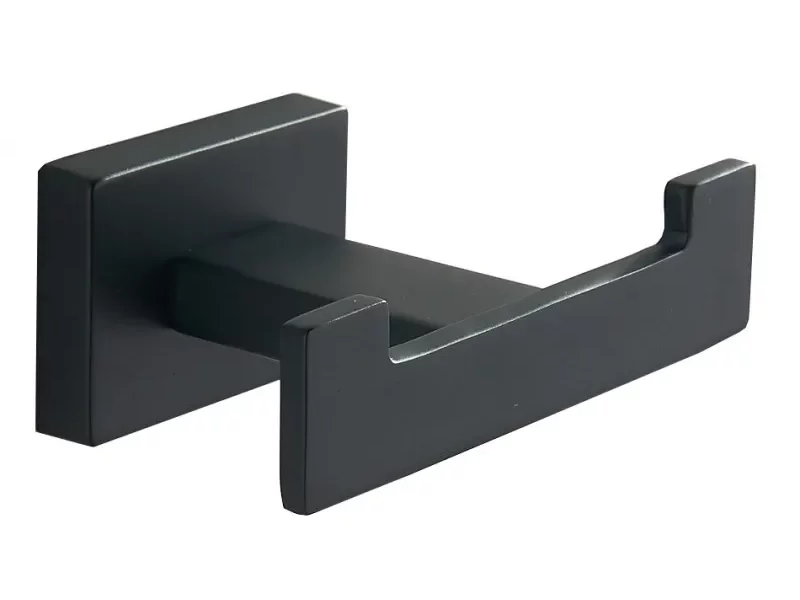 крючок rea oste 03 black matt 80039 черный матовый
