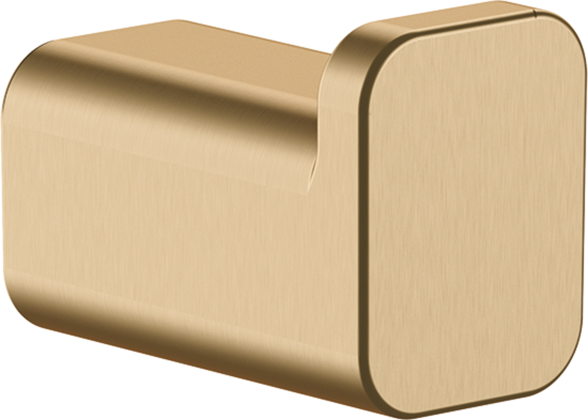 крючок hansgrohe addstoris 41742140 шлифованная бронза