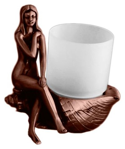 стакан настольный art&max juno am-0071d-с