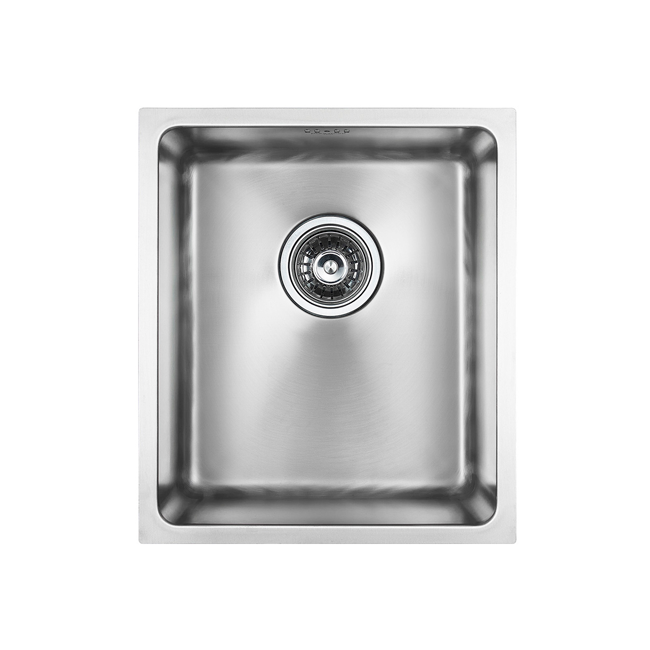 мойка кухонная paulmark vista pm904438-bs хром