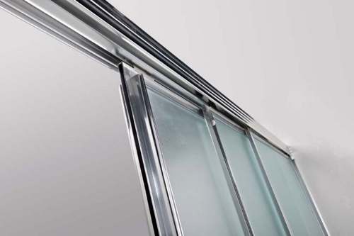 Душевой уголок Gutewetter Slide Rectan GK-863A 130x100 (хром) фото 4 душевой уголок gutewetter slide rectan gk-863a 130x100 (хром) фото 4