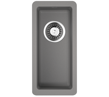 кухонная мойкa omoikiri kata 20-u-gr artgranit/leningrad grey