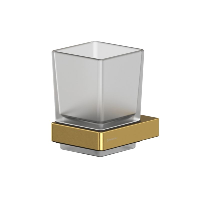 стакан whitecross cubo cu2430glb брашированное золото