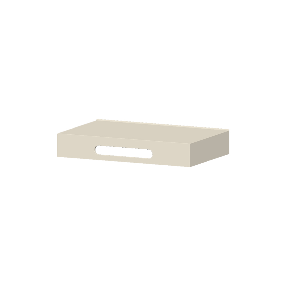 столешница radostone fernanda 80x50 бежевый