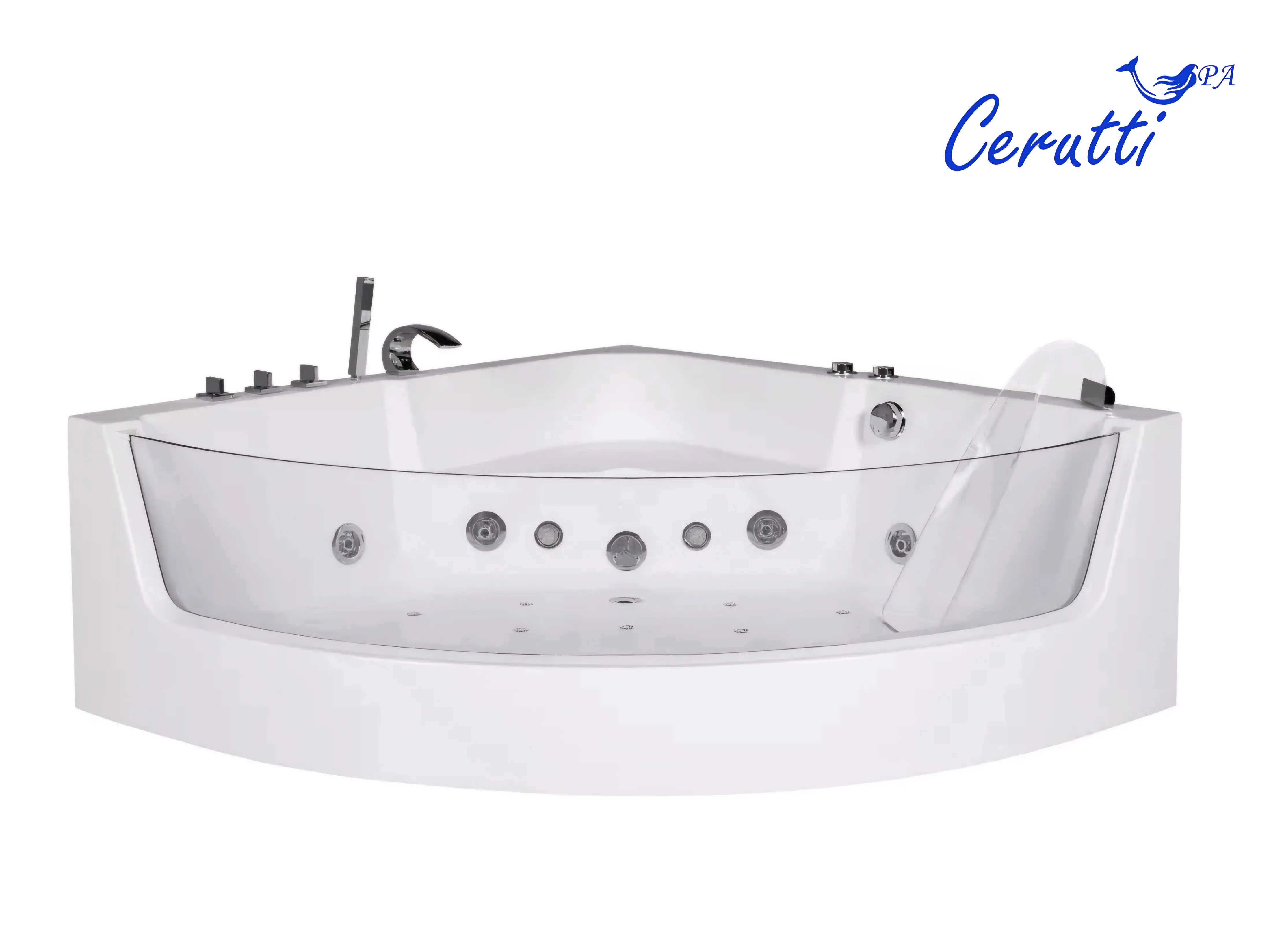 ванна гидромассажная ceruttispa c-401a150x150 белая