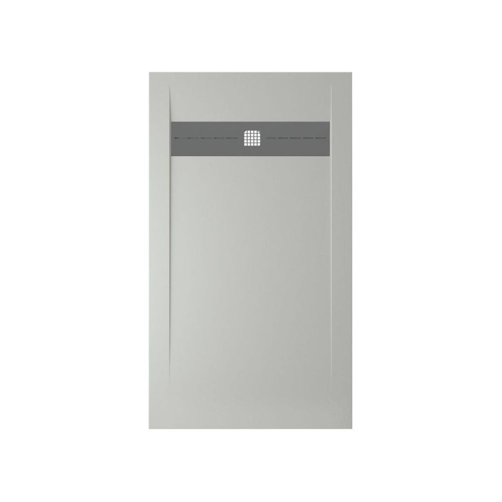 душевой поддон allen brau infinity 140x90 8.21005-pgm платиново-серый