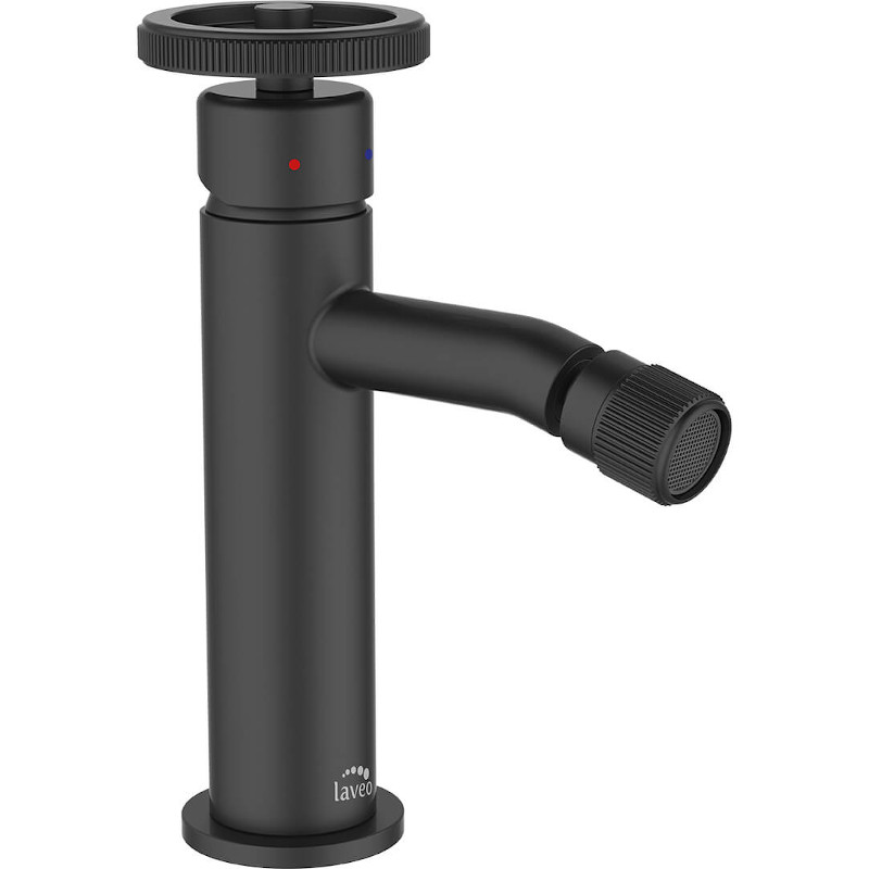 смеситель для биде laveo muro bau_732d черный