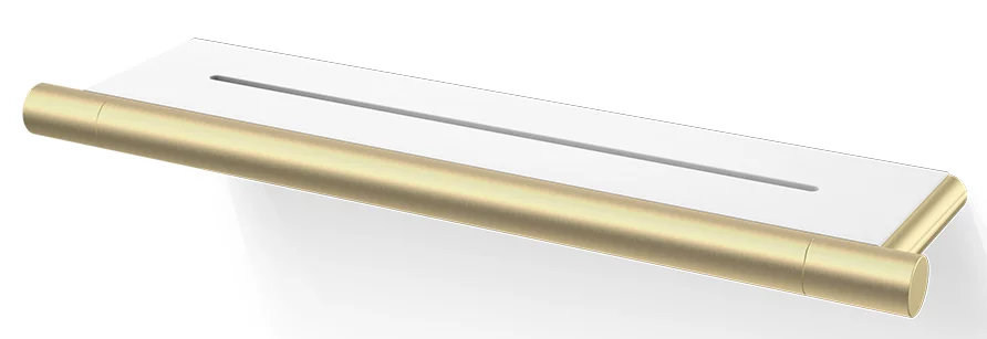 полка для душа decor walther bar da 863882 золотой матовый