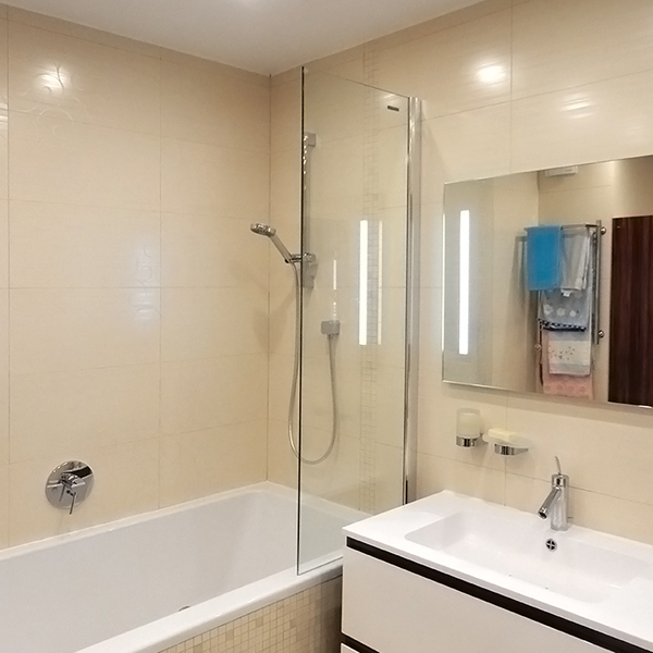 шторка на ванну gutewetter trend pearl gv-861ap 60x160 (хром)