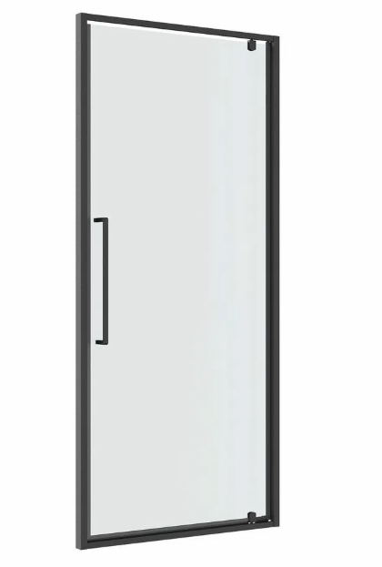 душевая дверь niagara nova ng-35-12agr 120x195 стекла прозрачные, профиль графит матовый