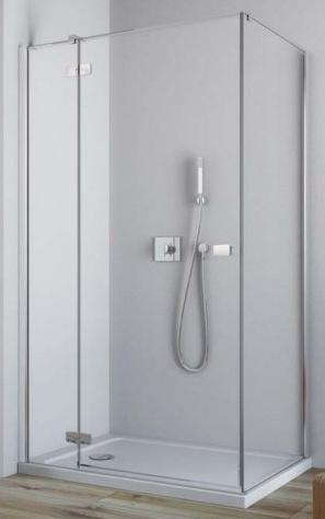 душевой уголок radaway fuenta new kdj 120x75 прозрачное/хром