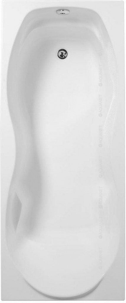 ванна акриловая aquanet tessa new 170x70 с каркасом