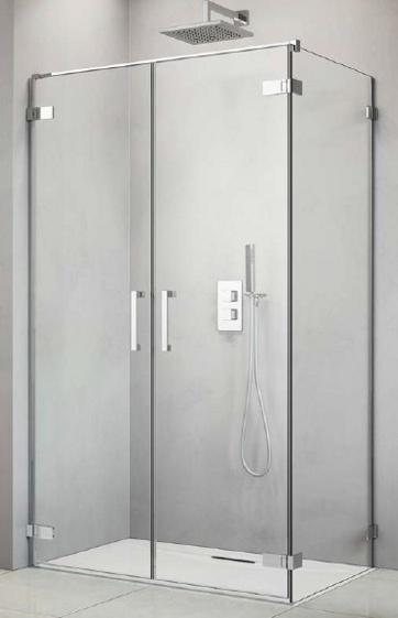 душевой уголок radaway arta dwd+s 80x90 прозрачное/хром