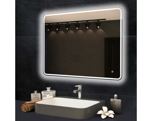 зеркало kvv group fano 120x80 с подсветкой