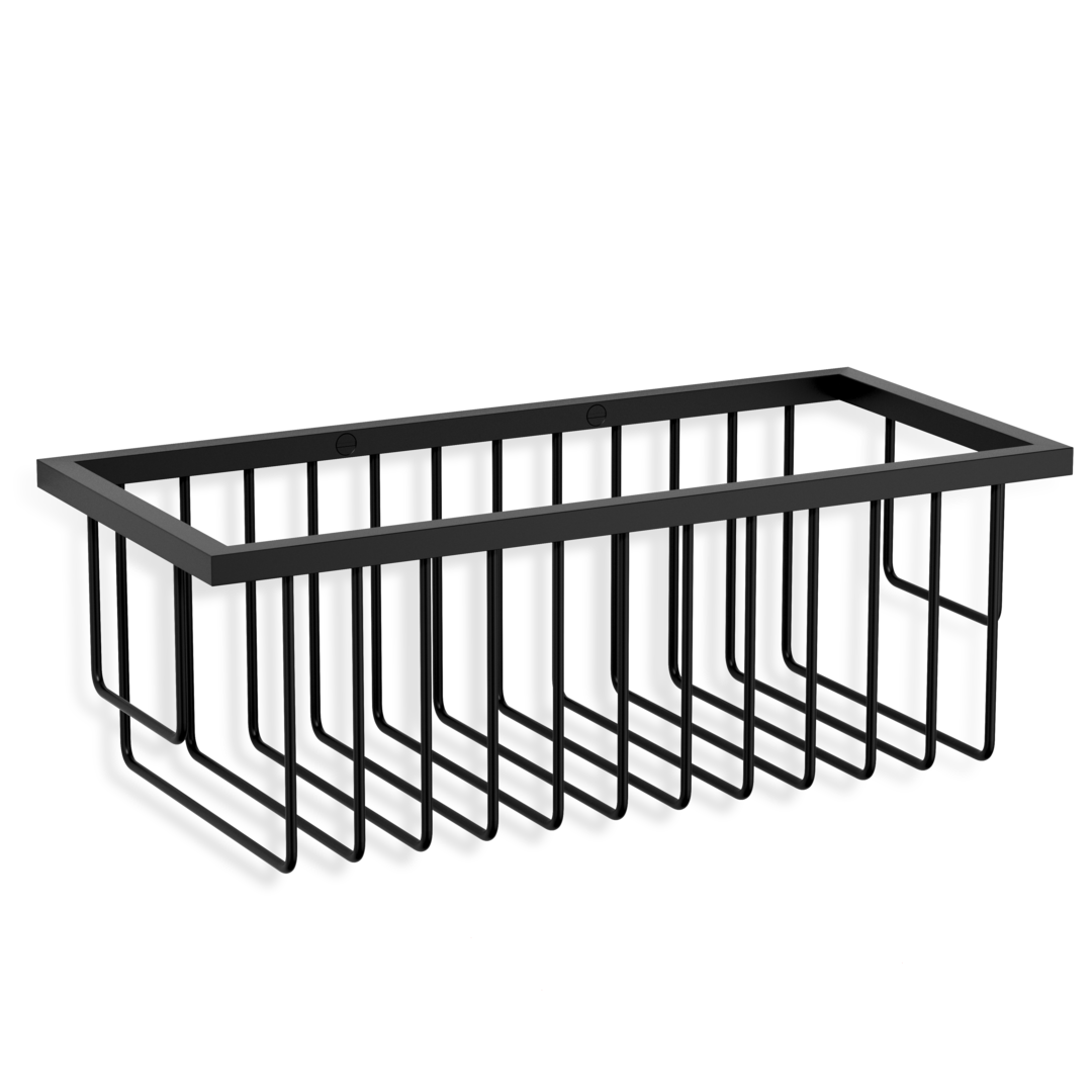 полка для душа decor walther wa wnd1 0703260 черный матовый