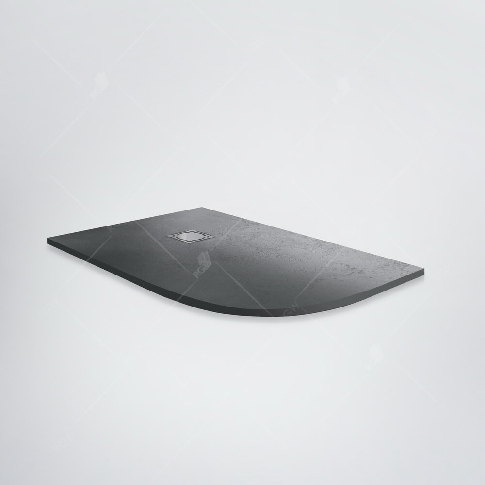 душевой поддон rgw stone tray st/al-0129g 120х90x2,5 (левый)