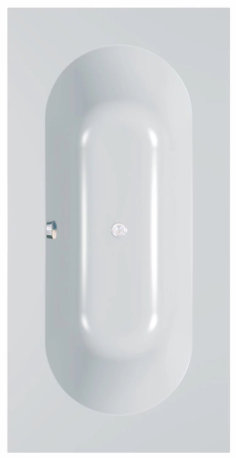 ванна из искусственного камня kolpa-san atys 200x100 белая