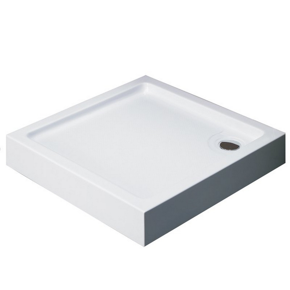 душевой поддон black&white stellar wind sq-08h 80x80 белый