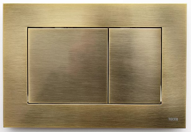 кнопка смыва tece solid 9240435 бронза
